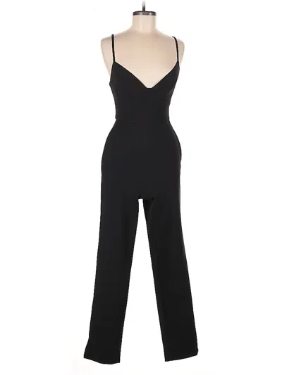 Pre-owned Bcbgmaxazria Jumpsuit In Black