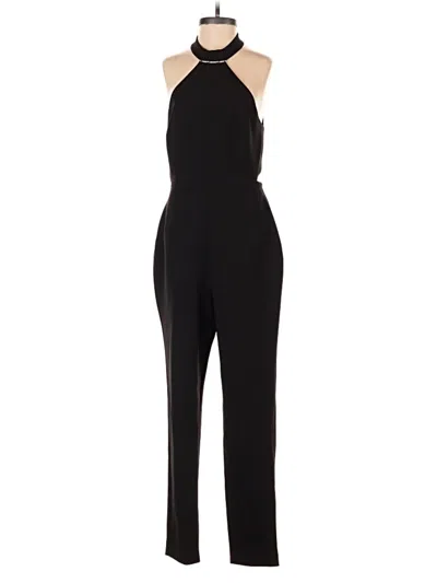 Pre-owned Bcbgmaxazria Jumpsuit In Black