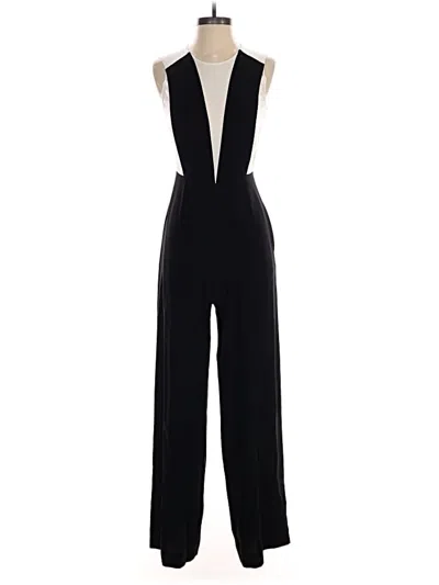 Pre-owned Bcbgmaxazria Jumpsuit In Black