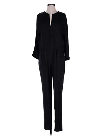 Pre-owned Bcbgmaxazria Jumpsuit In Black