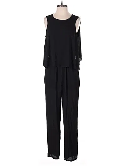 Pre-owned Bcbgmaxazria Jumpsuit In Black
