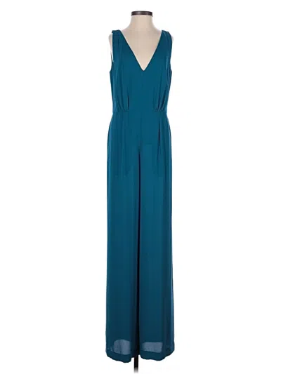 Pre-owned Bcbgmaxazria Jumpsuit In Blue