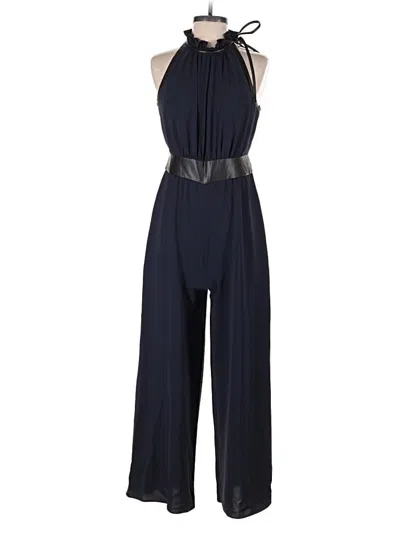 Pre-owned Bcbgmaxazria Jumpsuit In Blue