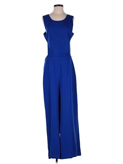 Pre-owned Bcbgmaxazria Jumpsuit In Blue
