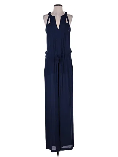 Pre-owned Bcbgmaxazria Jumpsuit In Blue