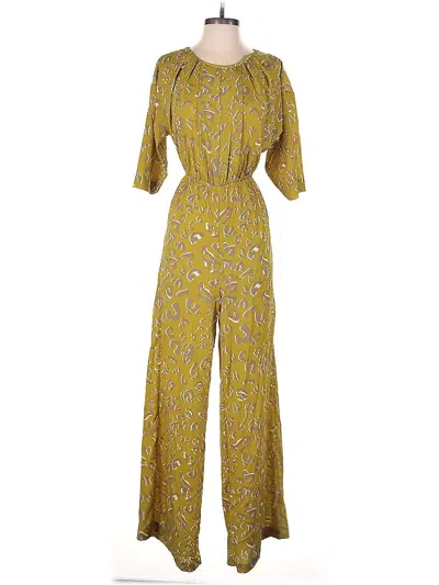 Pre-owned Bcbgmaxazria Jumpsuit In Green