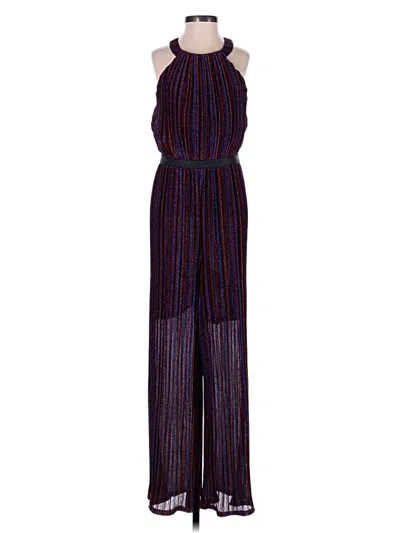 Pre-owned Bcbgmaxazria Jumpsuit In Purple
