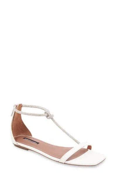 Bcbgmaxazria Kelli Ankle Strap Sandal In White