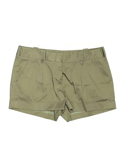 Pre-owned Bcbgmaxazria Khaki Shorts In Green