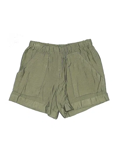 Pre-owned Bcbgmaxazria Khaki Shorts In Green
