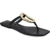 Bcbgmaxazria Kima Flip Flop In Black