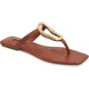 Bcbgmaxazria Kima Flip Flop In Cognac