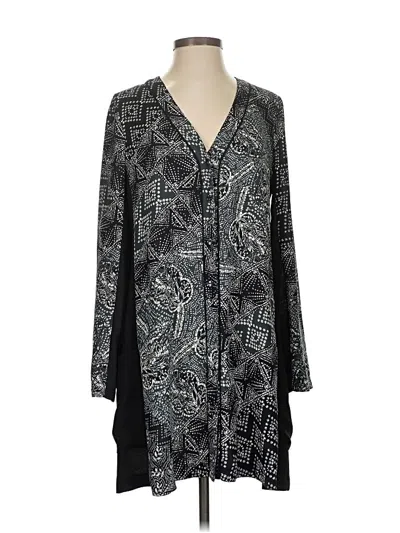 Pre-owned Bcbgmaxazria Kimono In Black