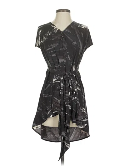 Pre-owned Bcbgmaxazria Kimono In Black