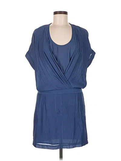 Pre-owned Bcbgmaxazria Kimono In Blue