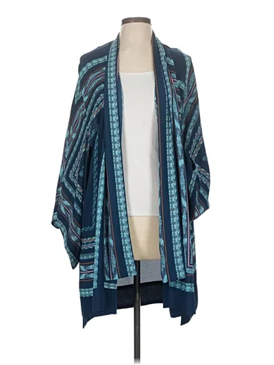 Pre-owned Bcbgmaxazria Kimono In Blue