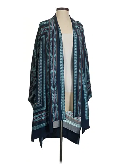 Pre-owned Bcbgmaxazria Kimono In Blue
