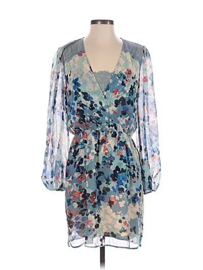 Pre-owned Bcbgmaxazria Kimono In Blue