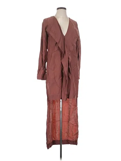 Pre-owned Bcbgmaxazria Kimono In Brown