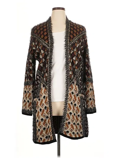 Pre-owned Bcbgmaxazria Kimono In Brown