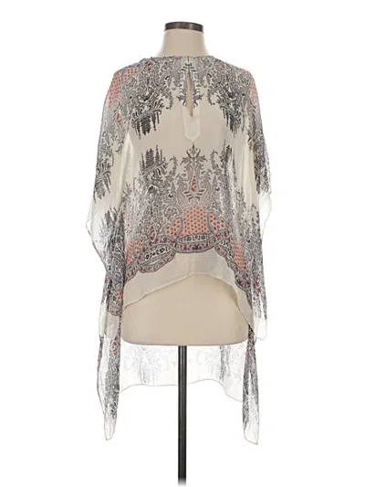 Pre-owned Bcbgmaxazria Kimono In Silver