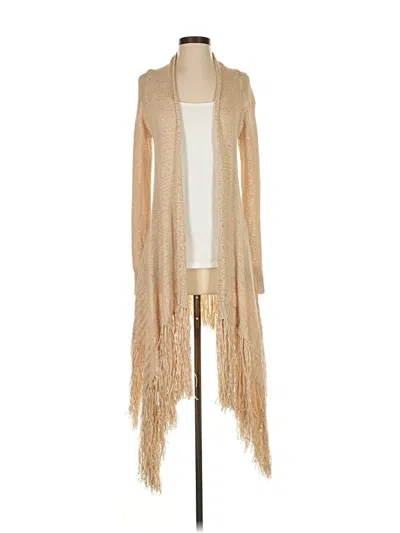 Pre-owned Bcbgmaxazria Kimono In Tan