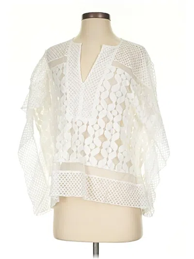 Pre-owned Bcbgmaxazria Kimono In White