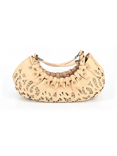 Pre-owned Bcbgmaxazria Leather Satchel In Brown