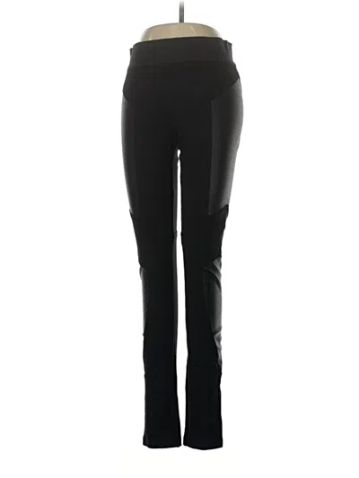 Pre-owned Bcbgmaxazria Leggings In Black