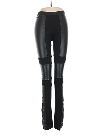 Pre-owned Bcbgmaxazria Leggings In Black