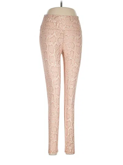 Pre-owned Bcbgmaxazria Leggings In Pink