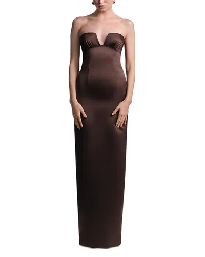Bcbgmaxazria Mariane Gown In Brown