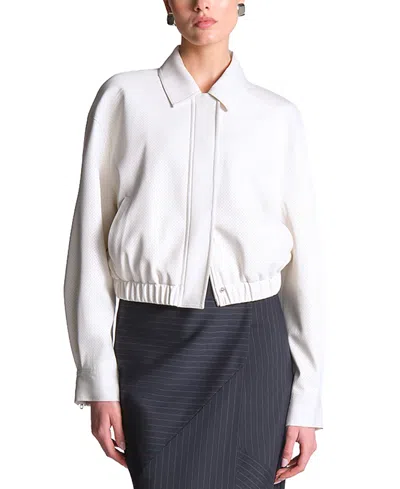 Bcbgmaxazria Maya Jacket In White