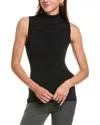 Bcbgmaxazria Mock Neck Pullover In Black