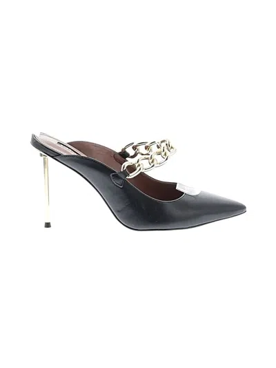 Pre-owned Bcbgmaxazria Mule/clog In Black