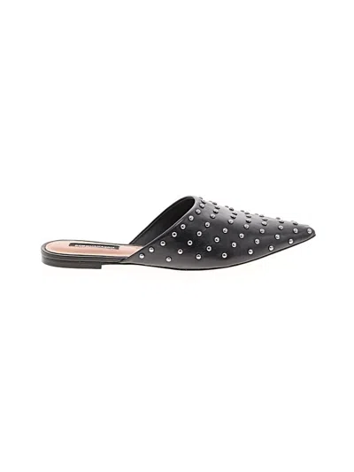 Pre-owned Bcbgmaxazria Mule/clog In Black