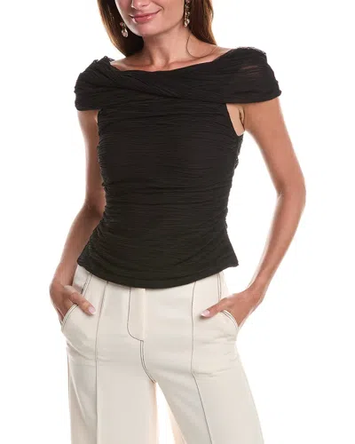Bcbgmaxazria Off-the-shoulder Top In Black