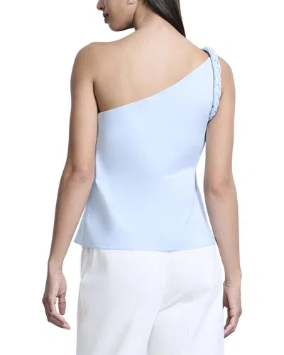 Bcbgmaxazria One Shoulder Braided Top In 9245-skyway
