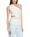 BCBGMAXAZRIA BCBGMAXAZRIA ONE-SHOULDER TOP