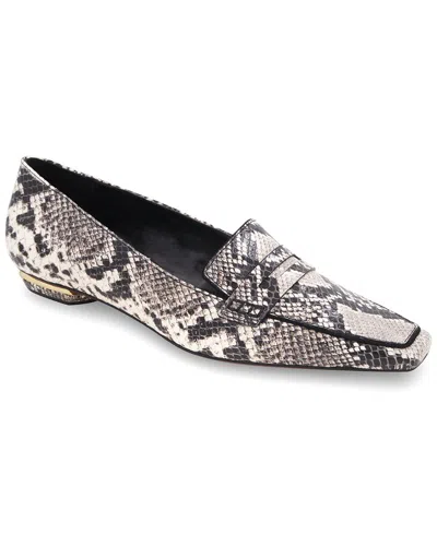 Bcbgmaxazria Paray Leather Loafer In Gray
