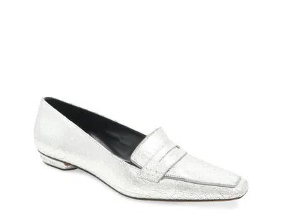 Bcbgmaxazria Paray Loafer In Silver