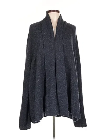 Pre-owned Bcbgmaxazria Poncho In Gray