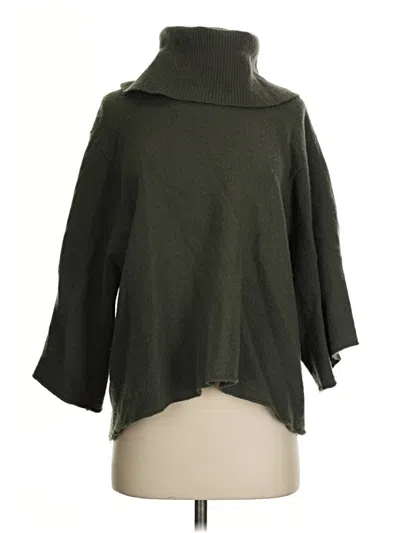 Pre-owned Bcbgmaxazria Poncho In Green