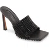 Bcbgmaxazria Porsha Slide Sandal In Black/black