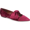 Bcbgmaxazria Prely Mary Jane Pointed Toe Flat In Pink