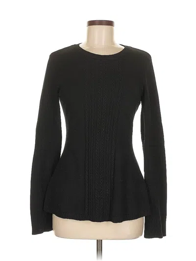 Pre-owned Bcbgmaxazria Pullover Sweater In Black