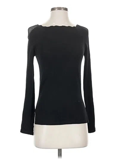 Pre-owned Bcbgmaxazria Pullover Sweater In Black