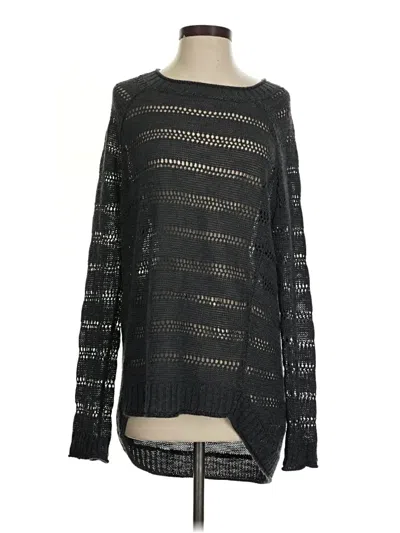 Pre-owned Bcbgmaxazria Pullover Sweater In Black