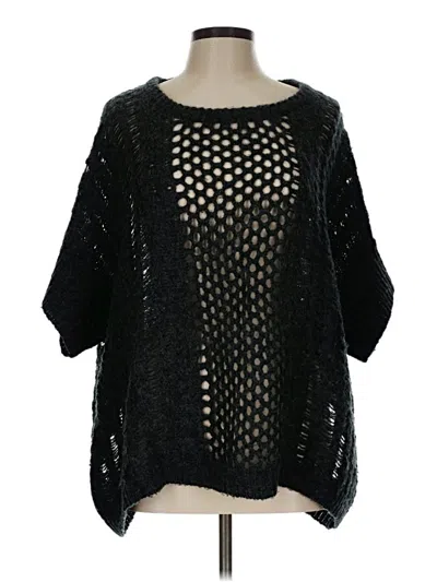 Pre-owned Bcbgmaxazria Pullover Sweater In Black