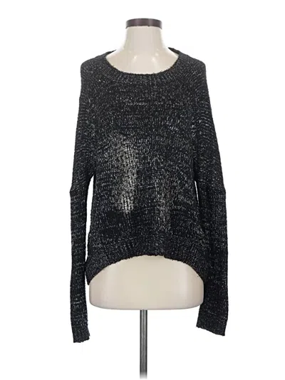 Pre-owned Bcbgmaxazria Pullover Sweater In Black